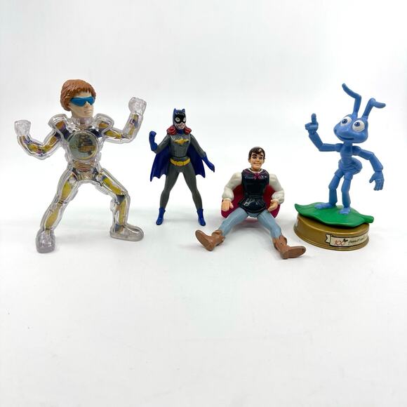 Vintage 90s McDonalds Happy Meal Action Figure Collectible Toys 6 Pieces - Picture 1 of 6